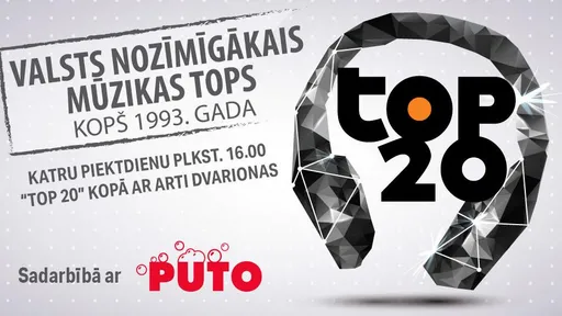 Radio SWH TOP 20 reklāma sadarbībā ar pašapkalpošanās automazgātavu tīklu PUTO.