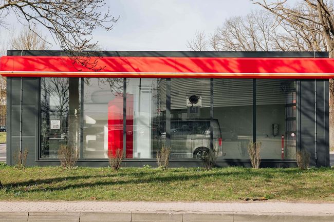 komerctransports mazgājas puto express  automazgātavā