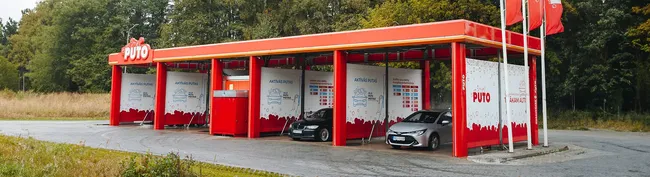 PUTO pašapklapošanās automazgātava