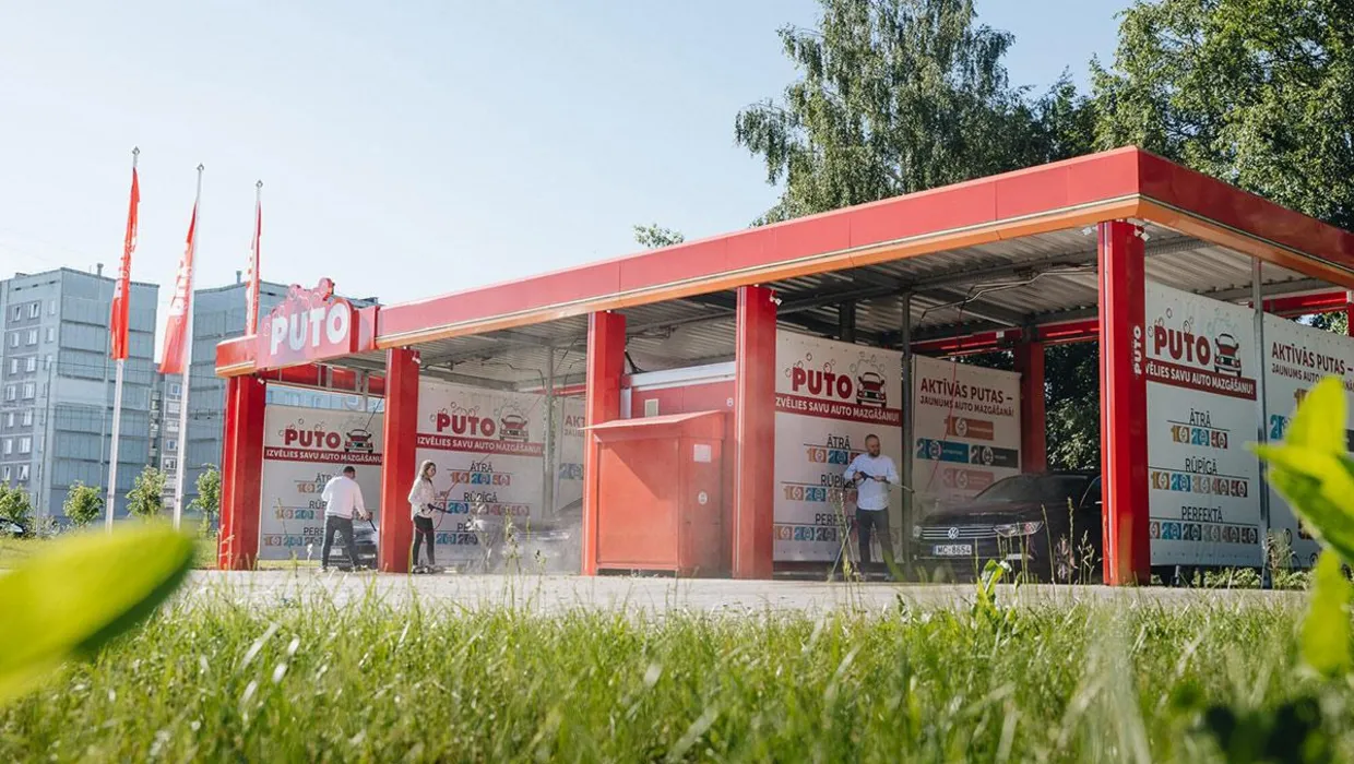 PUTO self-service car wash - preparing for stock market listing.