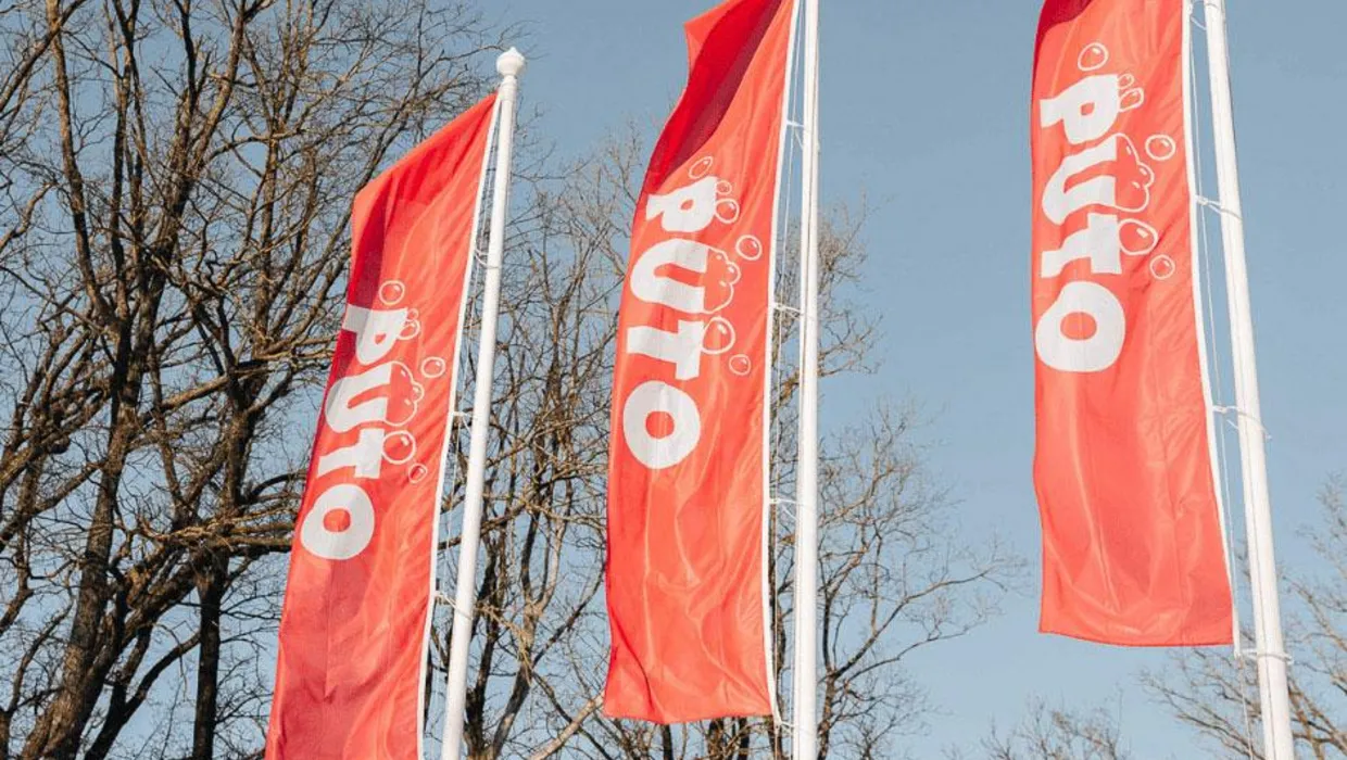 PUTO karogi plīvo visu sezonu garumā.